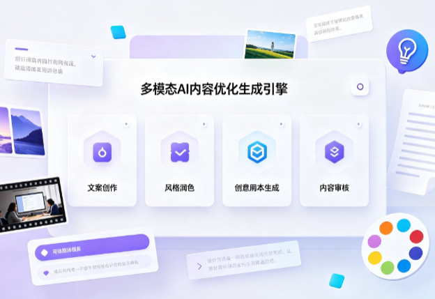 台中AI智能内容优化创新 多模态生成技术丰富数字内容创作生态