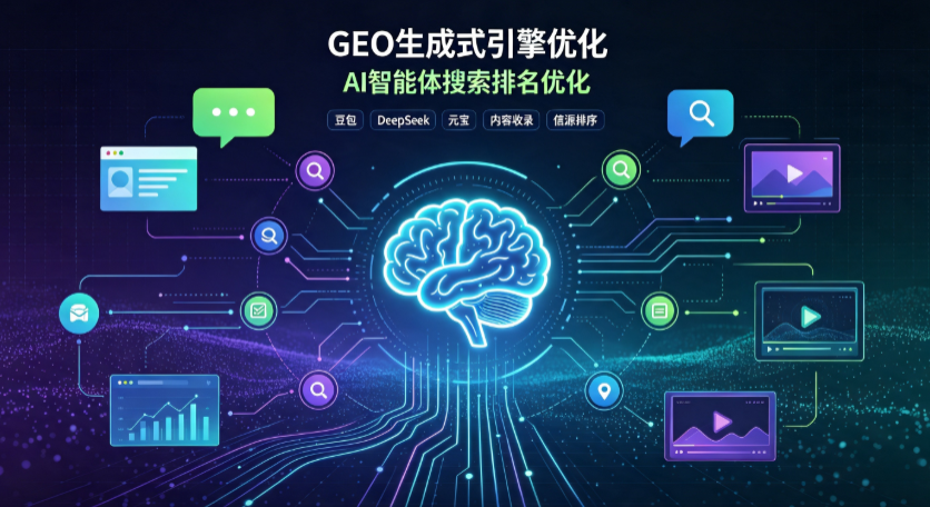 台中GEO 浪潮来袭：生成式引擎优化崛起，创作者争抢豆包、DeepSeek、元宝智能体流量入口