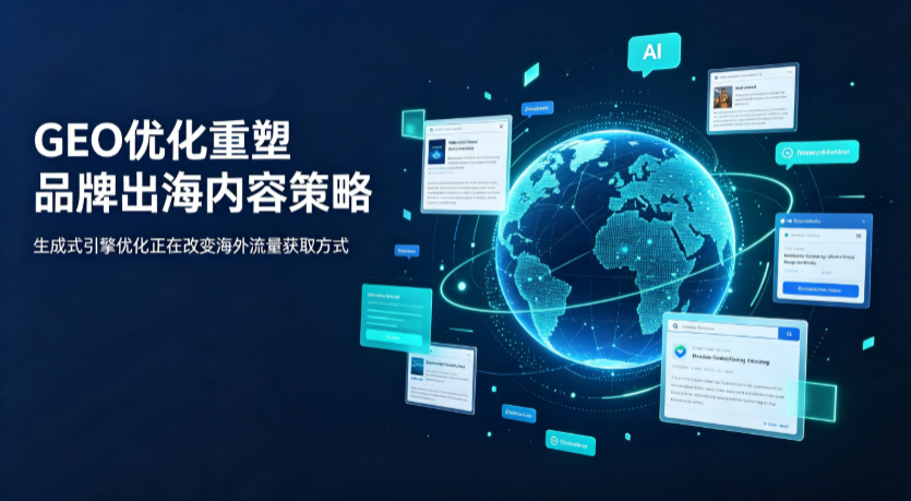 台中AI 时代 GEO 兴起，品牌出海内容策略迎来重大调整